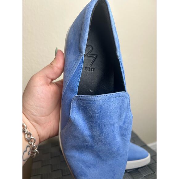 NEW Naturalizer 27 Edit Women's Size 7 Tyra Blue Slip On Shoe Pointed Toe Shoes - Picture 9 of 12